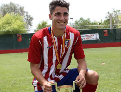 Toni Moya en el Atlético de Madrid