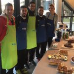 El Palma Futsal protagonista en el desayuno solidario de AEA Solidaria