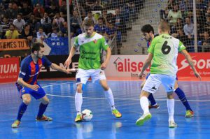 El Palma Futsal cae ante el Barça