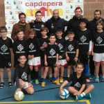 Antonio Vadillo, capitán del Palma Futsal, visita el Campus de Capdepera