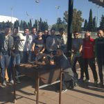 La plantilla del Palma Futsal repone fuerzas con una torrada en Son Moix