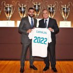 Carvajal amplía su contrato con el Real Madrid hasta 2022