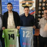 Tomaz y Nico Sarmiento ilusionados al ampliar su contrato con el Palma Futsal