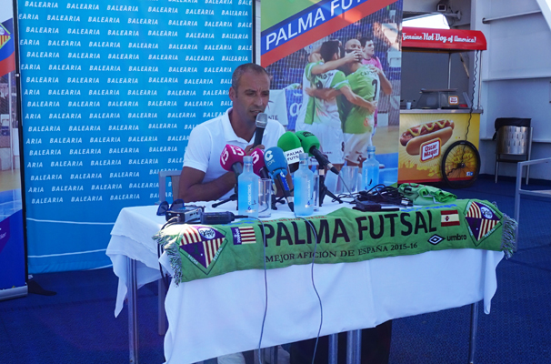 Vadillo analiza los fichajes del Palma Futsal