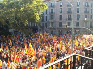 Manifestación unidad españa barcelona
