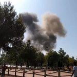 Un avión del Ejército se estrella en la base aérea de Los Llanos en Albacete