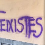 Escriben "fascistas" en la sede del PP de Palma