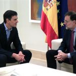 Rajoy y Sánchez coinciden en que el referéndum de Puigdemont "es inaceptable"