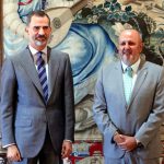 AUDIENCIA CON EL REY/ Felipe VI acepta la invitación de Ensenyat de 'apadrinar' un molino del Pla de Sant Jordi