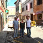 Empiezan las obras de la calle Portell de Santanyí para su embellecimiento
