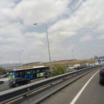 Un accidente provoca colapso en la autopista