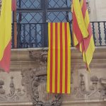 La senyera catalana en Cort por Barcelona y Cambrils