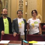 MÉS per Menorca se viste para reivindicar el derecho de los catalanes a decidir
