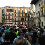 Concentración masiva en Palma en defensa de los catalanes