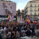 Madrid grita "¡Catalunya, no estás sola!"