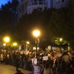 Cerca de 600 personas se concentran en Palma contra el encarcelamiento de 'los Jordis'