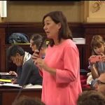 Armengol: "Me hubiera gustado ver al PP balear posicionarse en contra de la carga policial desmedida en Catalunya"