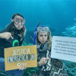 Amics de la Terra y estudiantes de ESO impulsan una acción reivindicativa contra al cambio climático
