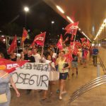 Los vigilantes del aeropuerto de Eivissa no dejarán la huelga hasta firmar un acuerdo satisfactorio