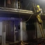 Seis intoxicados y evacuados los vecinos de una finca de Son Gotleu por un incendio