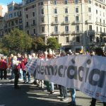 Palma se manifiesta para exigir "democracia" en Catalunya