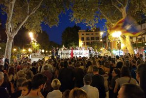 Manifestación apoyo Cataluña