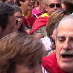 Polémica marcha multitudinaria a favor de la unidad de España
