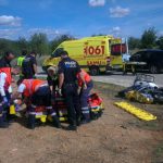 Una pareja resulta herida en un accidente de moto en Formentera