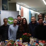 NNGG reúne alimentos para Cáritas en su recogida benéfica de Navidad