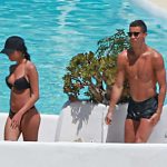 Cristiano Ronaldo y família llegan a Ibiza