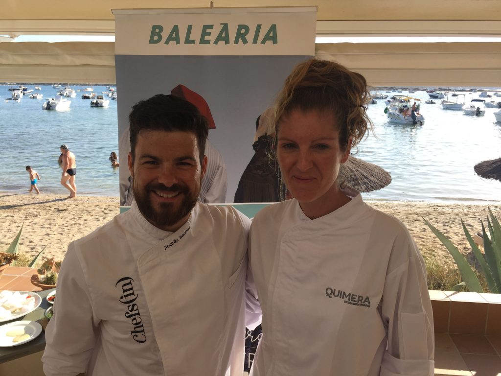 showcooking Formentera Balearia Chefs in