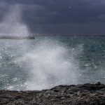 'Félix' provoca el cierre parcial del puerto de Ciutadella