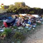 La Guardia Civil tramita 40 denuncias relacionadas con la gestión y eliminación de residuos en Menorca