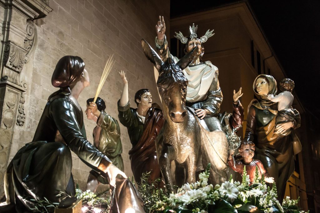 Domingo de Ramos, procesiones, semana santa