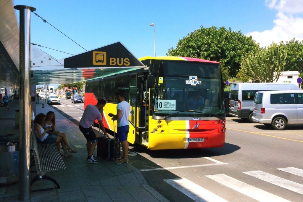 Eivissa autobus transport públic