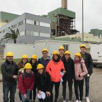 Alumnos de bachillerato de Ferreries (Menorca) visitan la central de Endesa en Alcúdia
