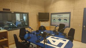 Canal4 Radio, estudi radio