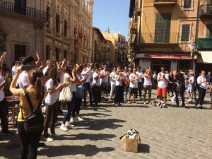 Manifestación terrazas