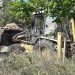 Desmantelado un asentamiento ilegal en el barrio de es Pratet d'Eivissa