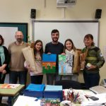 Los niños y niñas de s'Auba y s'Alzinar reciben los premios del concurso de dibujo 'Ni un foc al bosc'