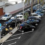 Quejas por el nuevo sistema de aparcamiento en Avenida Menorca de Maó