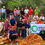 Turistas alemanes se implican en la conservación de la Serra de Tramuntana