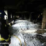 Incendio en una aparcamiento en Esporles