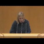 Catalina Soler (PP) a un senador de ERC: "Ses Illes són meves, no seves"