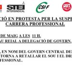 Los sindicatos se manifestarán este jueves en Palma contra "el ataque" de Salom a la carrera profesional