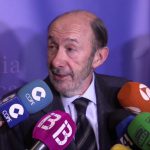 Rubalcaba asevera que Puigdemont "no va a ser presidente de Catalunya"