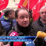 CCOO y UGT reclaman en Palma un salario mínimo de 1.200 euros para los empleados de la administración general