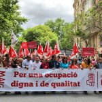 Armengol pide la "derogación" de la reforma laboral en el Día del Trabajador