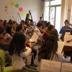 La 'Jove Orquestra Rotària' se prepara para su concierto de debut en Manacor