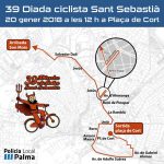 La 'Revetla' de Sant Sebastià obliga a restringir al tráfico rodado este viernes en el centro de Palma